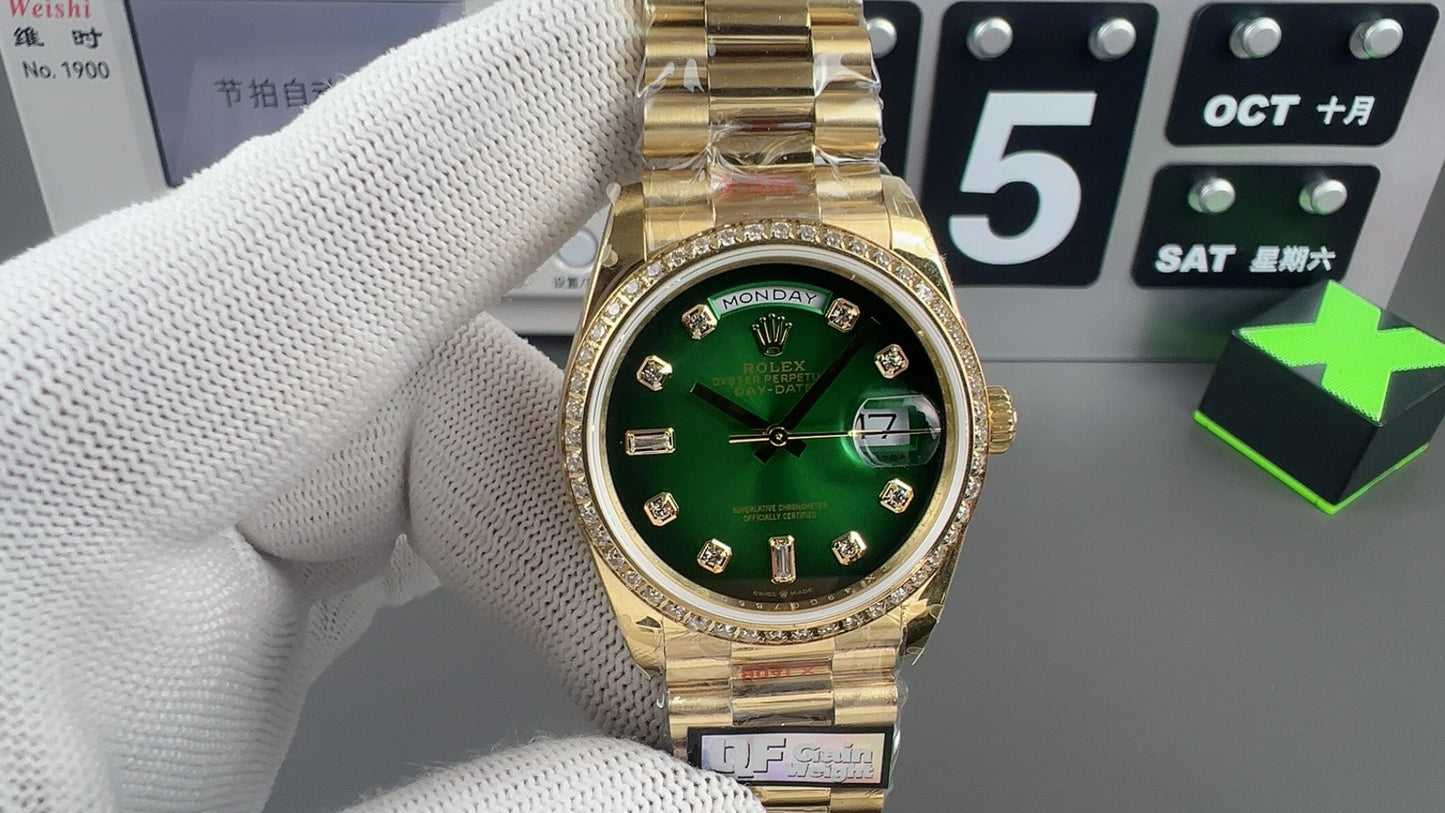 Green Dial R0lex | Top Quality