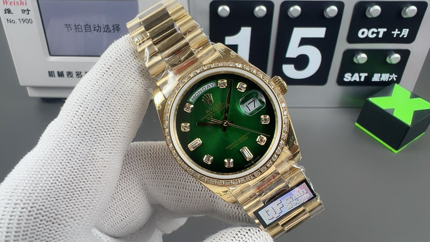 Green Dial R0lex | Top Quality