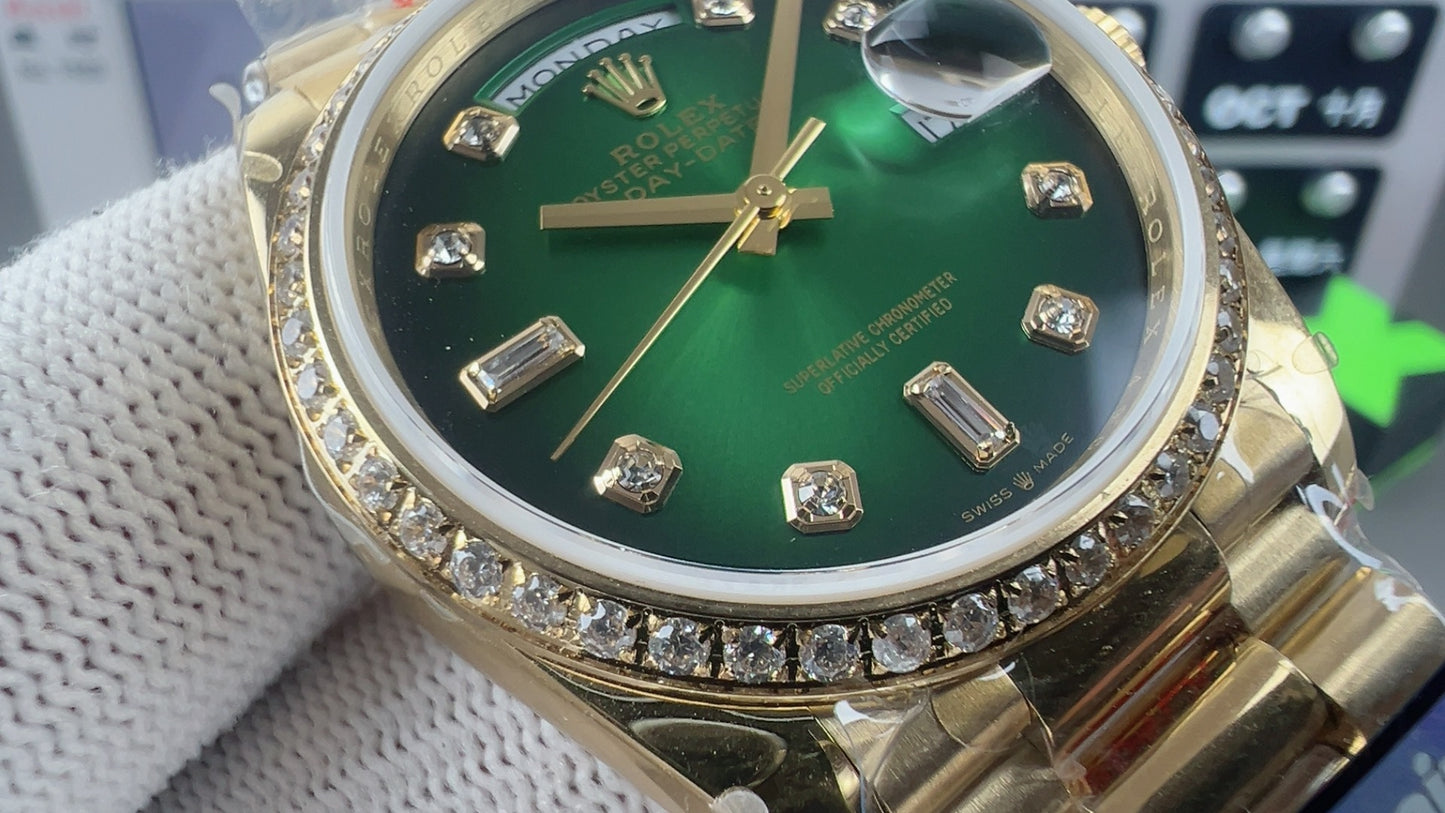 Green Dial R0lex | Top Quality