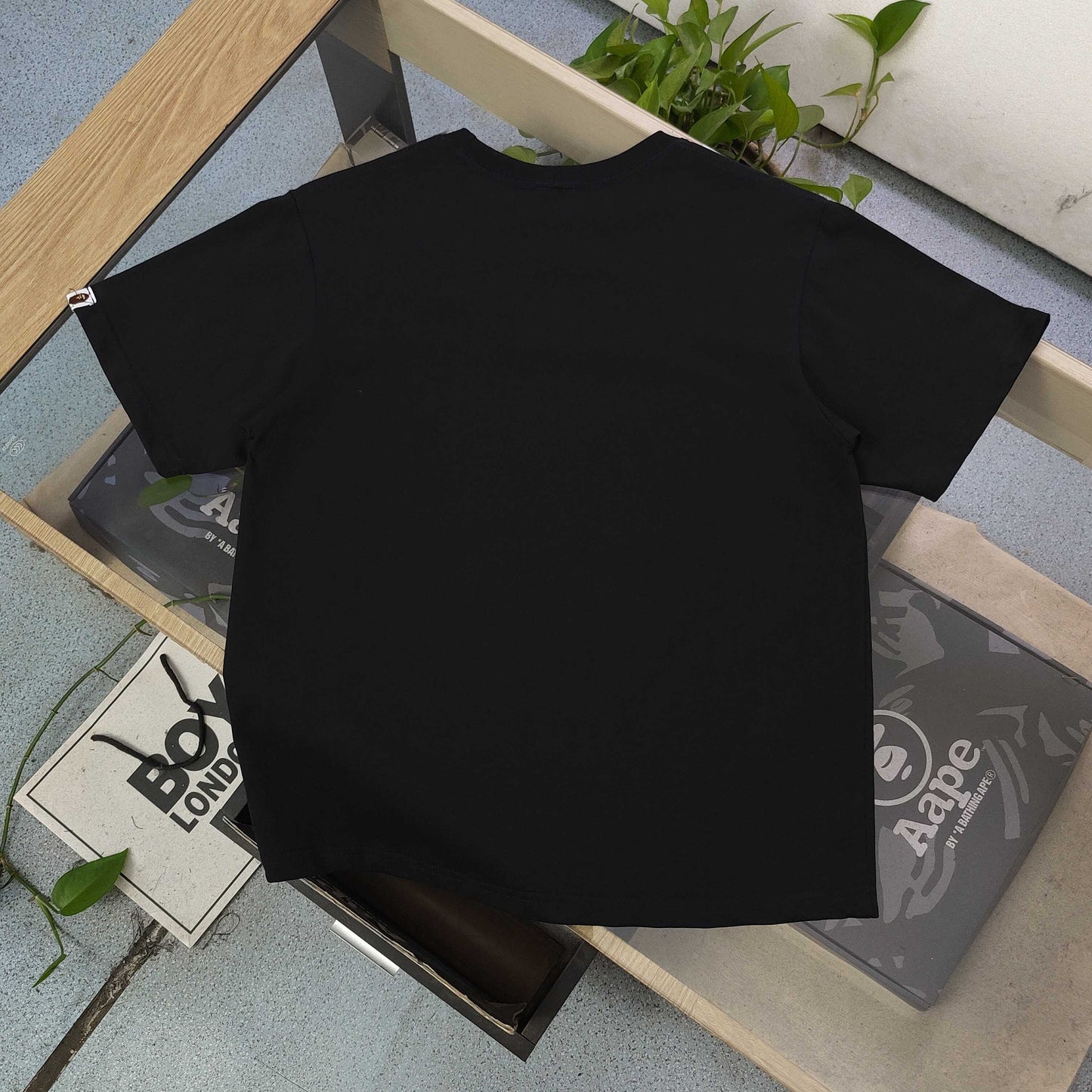 Bape Blk/White Tee | Mens