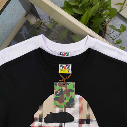 Bape Blk/White Tee | Mens